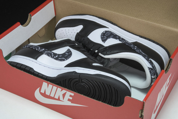 nike dunk low essential paisley pack black dh4401-100