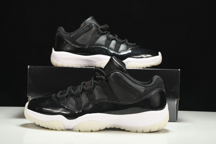 jordan 11 retro low 72-10 - av2187-001
