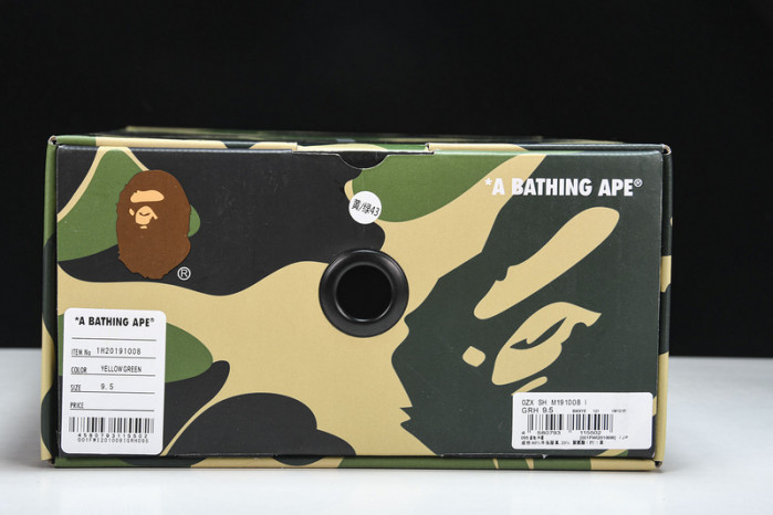 a bathing ape bape sta low copshoe bp-045