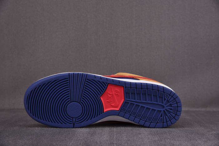 nike sb dunk low reverse papa bear - bq6817-700