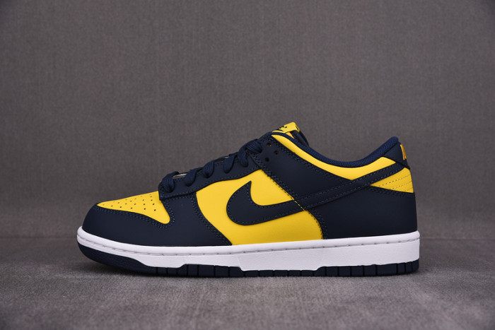nike dunk low michigan - dd1391-700