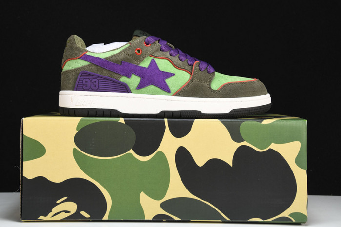 a bathing ape bape sta low copshoe bp-005