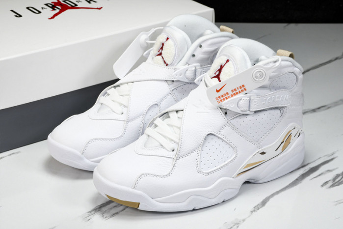 jordan 8 retro ovo white - aa1239-135