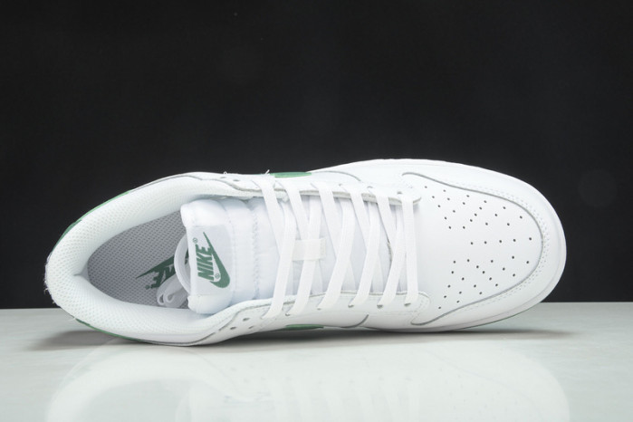 nike dunk low white green dd1503-112