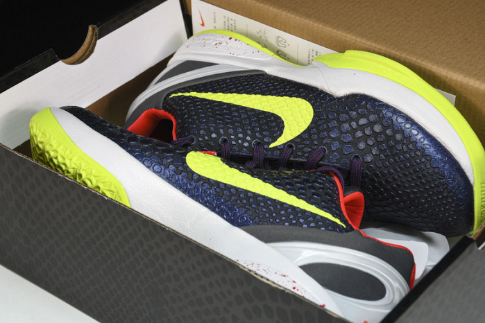nike kobe 6 s*upre*me chaos - 446442-500