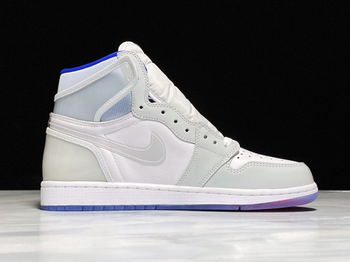 jordan 1 retro high zoom white racer blue - ck6637-104