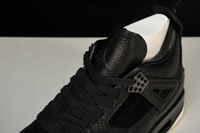 jordan 4 retro pony hair black 819139-010