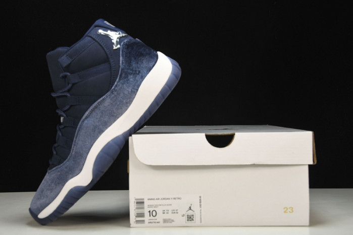 air jordan 11 wmns "midnight navy" ar0715-441