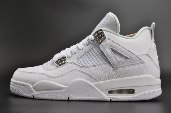 air jordan 4 retro “pure money” white mens 308497-100