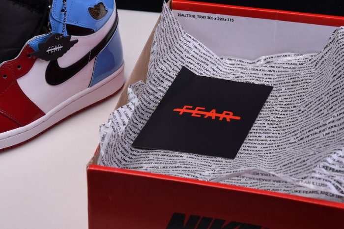 jordan 1 retro high fearless unc chicago - ck5666-100