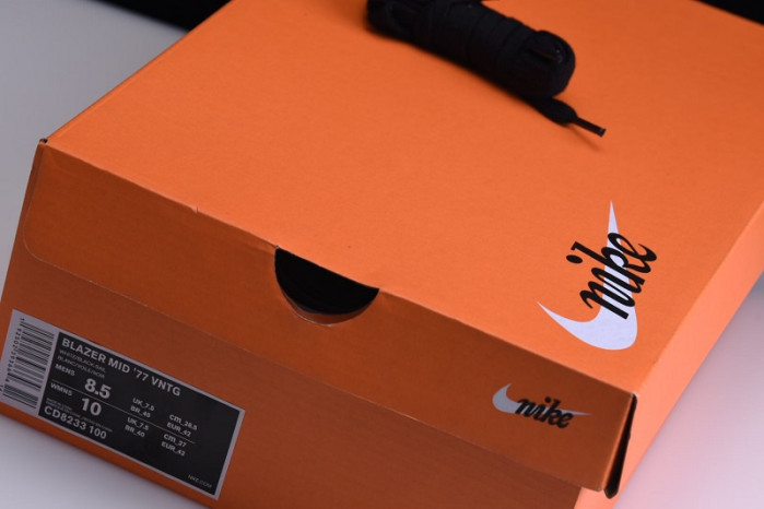 slam jam nike blazer mid class 1977 cd8233-100