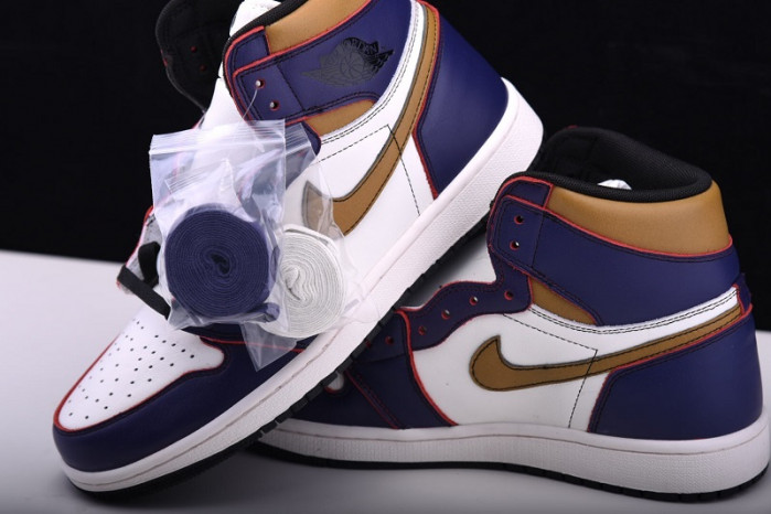 nike sb air jordan 1 lakers chicago cd6578-507