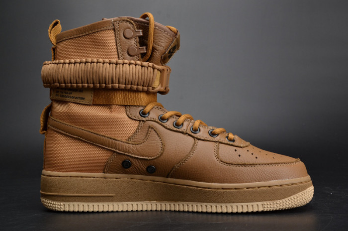 nike wmns sf force 1 “golden beige” 857872-200