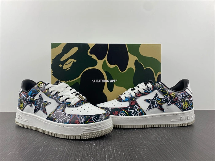 Durable A Bathing Ape Bape Sta Medicom Toy Bearbrick Camo Black 5325