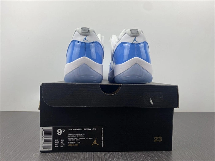 Minimalist Jordan 11 Retro Low University Blue 528895- 4112