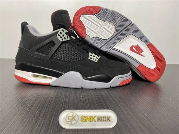 Jordan 4 Retro Bred  308497- Practical 3865
