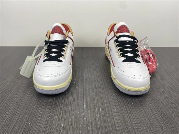 Jordan2 SP Off-White White Red DJ4375- HighQuality 3789