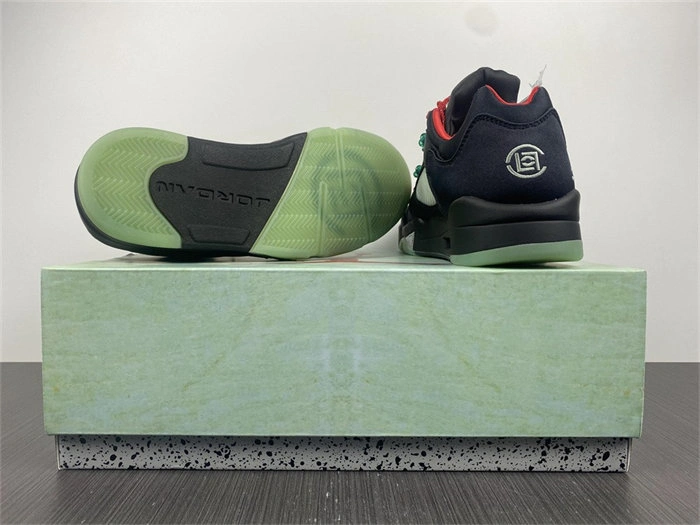 Breathable Jordan5 Low CLOT Jade DM4640- 4011