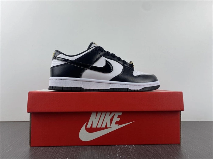 Refined Nike Dunk Low World Champs Black White DR9511- 4677