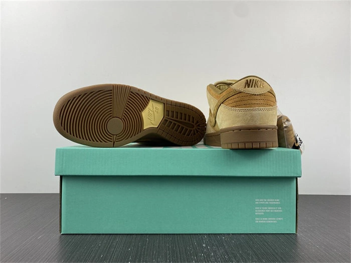 Elegant Nike SB Dunk Low Wheat 883232- 4849